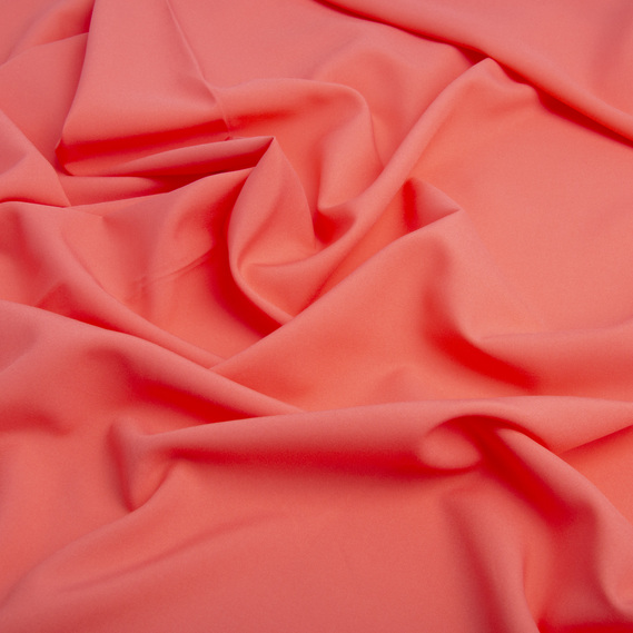 Тканина костюмна габардин 150 см 155 г/м2 для костюмів, уніформи, брюк, спідниць, жакетів, суконь, декору персик, фото 2