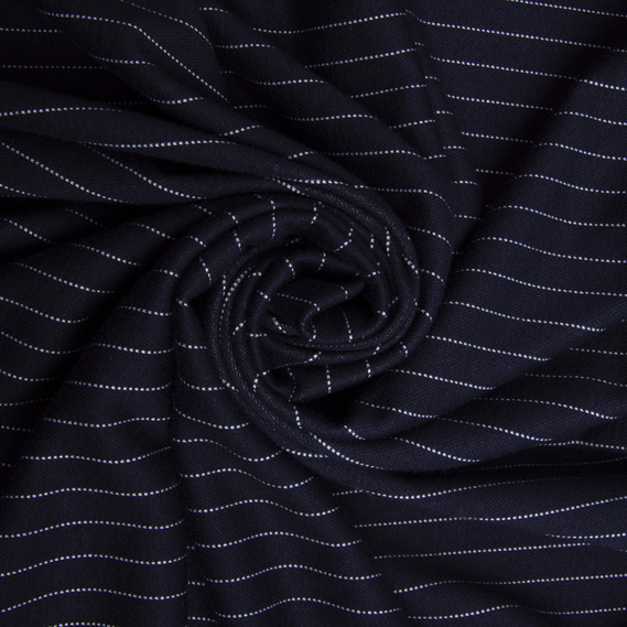 Fabric Knitwear Striped т/синій, фото 1