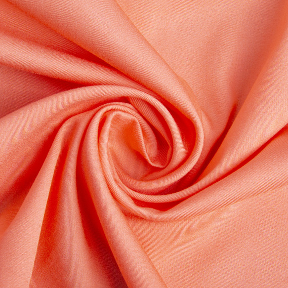 Тканина джинс стрейч лайт персик, фото 1