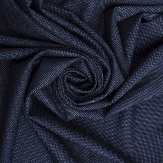 Тканина трикотаж Арнела синій, фото 1 Тканина трикотаж Арнела синій, фото 1