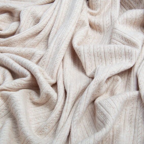 Ткань трикотаж Bella світла пудра, фото 2 Ткань трикотаж Bella світла пудра, фото 2