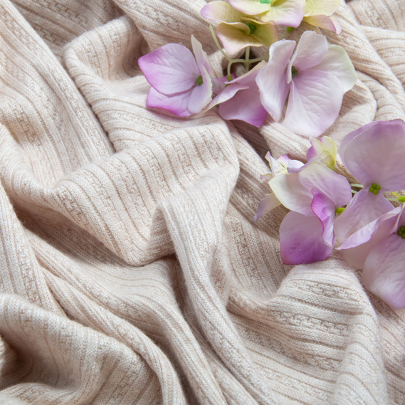 Ткань трикотаж Bella світла пудра, фото 3 Ткань трикотаж Bella світла пудра, фото 3