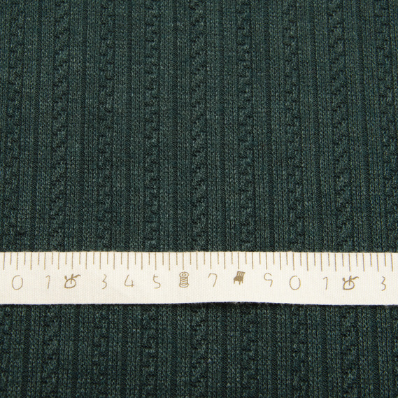 Ткань трикотаж Bella малахіт, фото 3