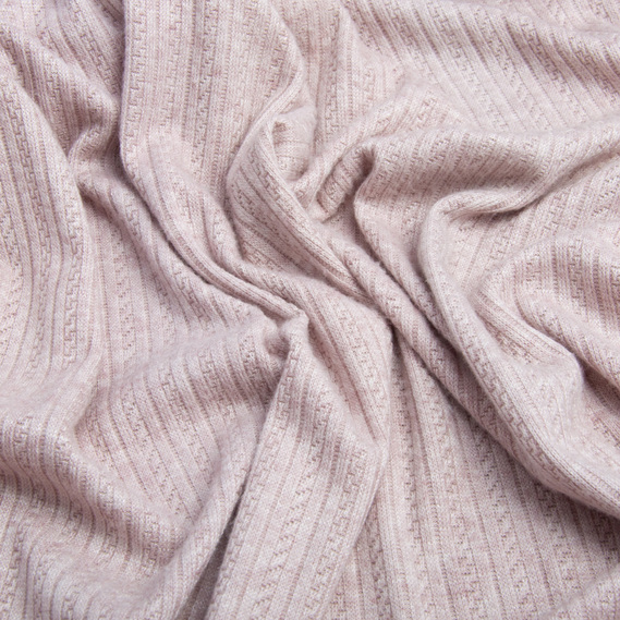 Тканина трикотаж Bella пудра, фото 2