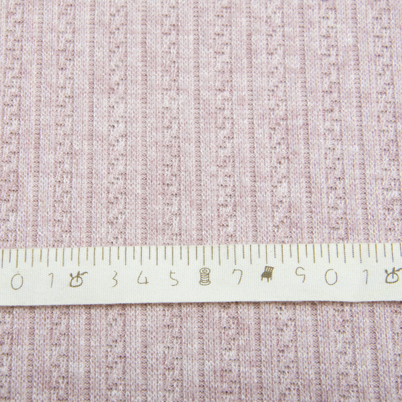 Тканина трикотаж Bella пудра, фото 4