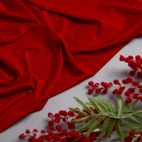 California viscose jersey гранат, фото 3