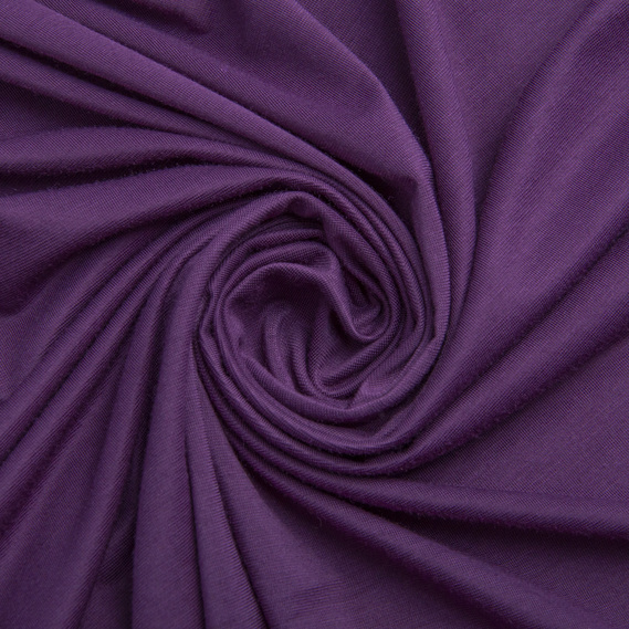 Тканина трикотаж віскоза California 170 гр/м2 145 см трикотажная віскоза, еластична фіолет, фото 1 Тканина трикотаж віскоза California 170 гр/м2 145 см трикотажная віскоза, еластична фіолет, фото 1