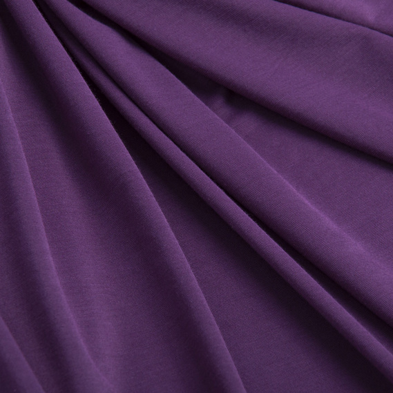 Тканина трикотаж віскоза California 170 гр/м2 145 см трикотажная віскоза, еластична фіолет, фото 2 Тканина трикотаж віскоза California 170 гр/м2 145 см трикотажная віскоза, еластична фіолет, фото 2