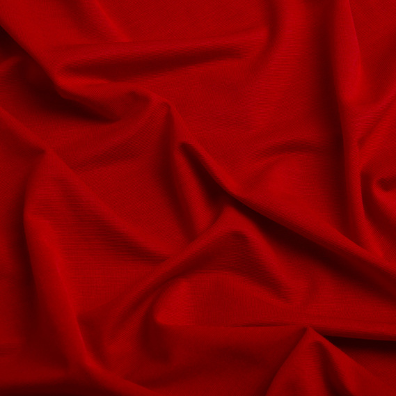 Тканина трикотаж віскоза California 170 гр/м2 145 см трикотажная віскоза, еластична червона, фото 2 Тканина трикотаж віскоза California 170 гр/м2 145 см трикотажная віскоза, еластична червона, фото 2
