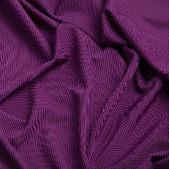 Ткань трикотаж Вирджиния фіолет, фото 2