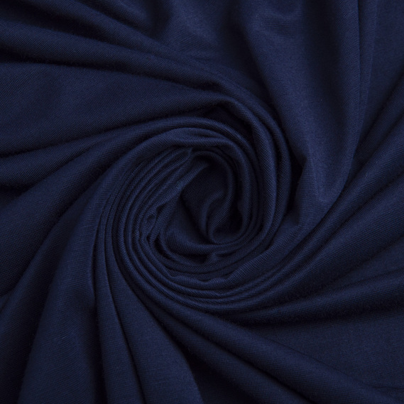 California viscose jersey navy, фото 1