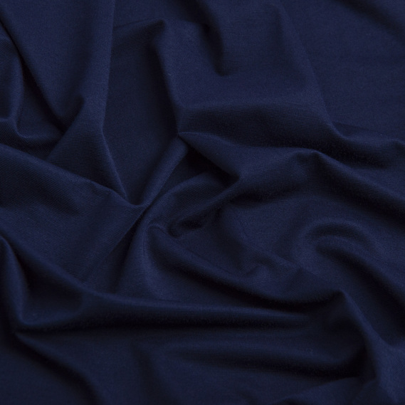 California viscose jersey navy, фото 2