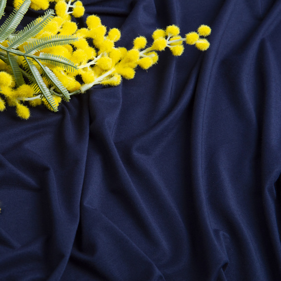 California viscose jersey navy, фото 3