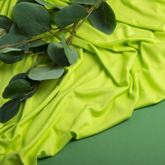 Knitwear viscose Valencia неон салат, фото 3