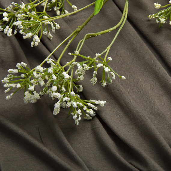 Тканина трикотаж віскоза Валенсія хакі, фото 3