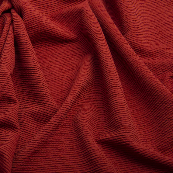 Тканина трикотаж жакард Арнела махагон, фото 2