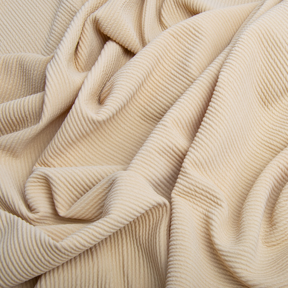 Тканина трикотаж жакард Арнела бісквіт, фото 2