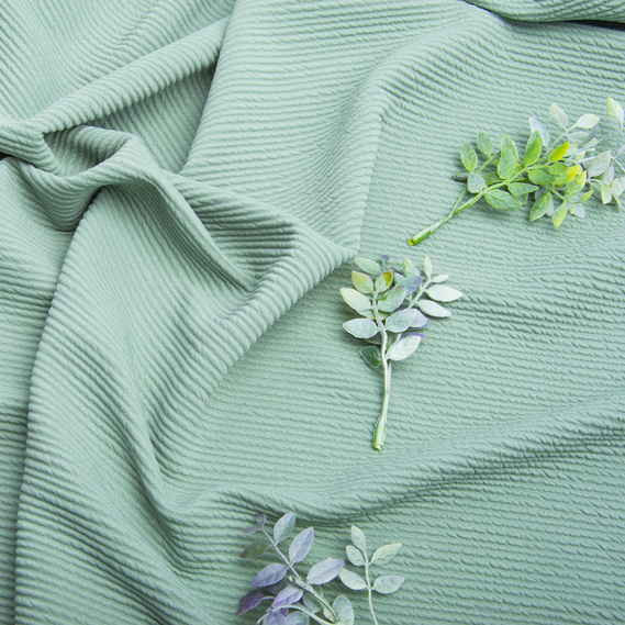 Тканина трикотаж жакард Арнела полин, фото 3