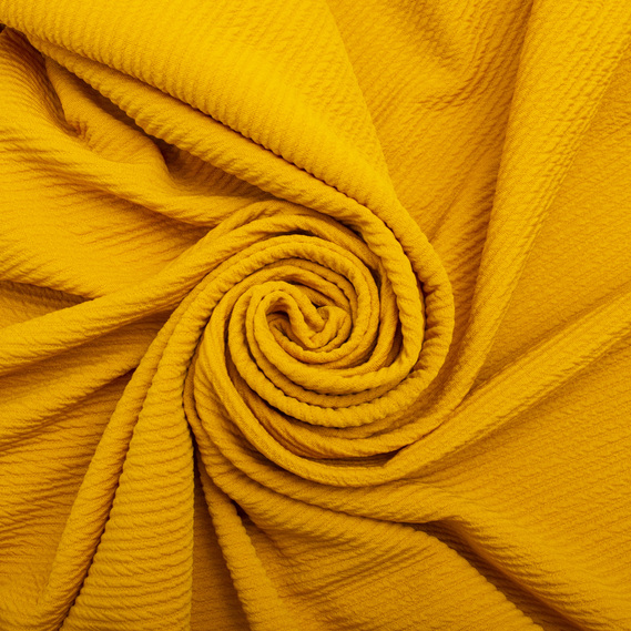 Arnela Jacquard Knitted Fabric гірчиця, фото 1