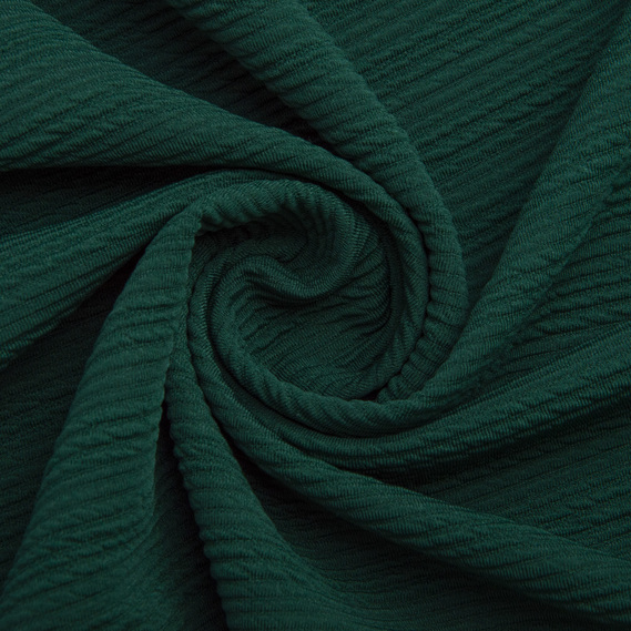 Тканина трикотаж жакард Арнела смарагд, фото 1
