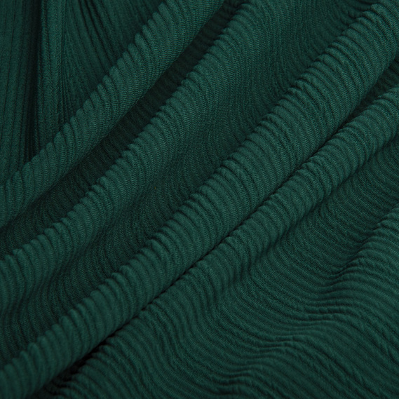 Тканина трикотаж жакард Арнела смарагд, фото 2