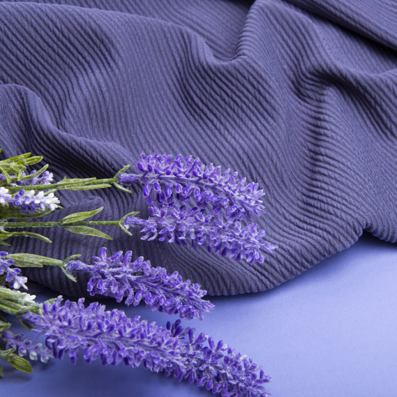 Arnela Jacquard Knitted Fabric сіро фіолетовий, фото 3