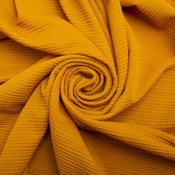 Ткань трикотаж жаккард Арнела карі, фото 1