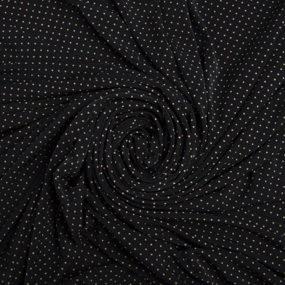 Ткань трикотаж Мадина 200гр/м2 ГОРОШОК дрібний, фото 1