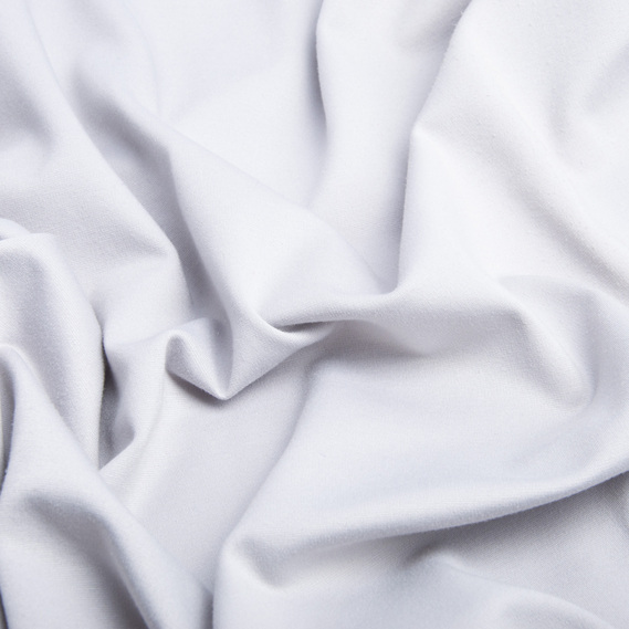 Тканина трикотаж Прага, трикотажна тканина, щільна віскозна тканина, 525 гр/м2 св/сірий, фото 2