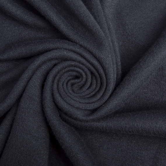 Ткань Трикотаж Осень двухсторонний т/сірий, фото 1