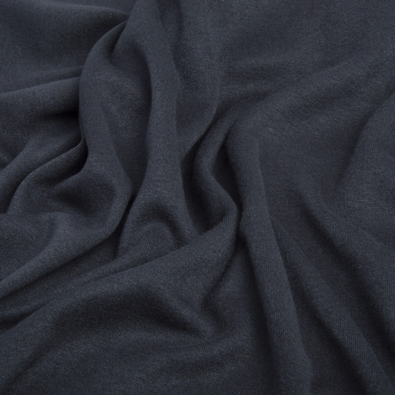 Ткань Трикотаж Осень двухсторонний т/сірий, фото 2