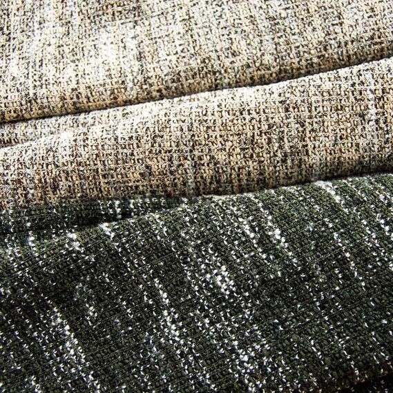 Тканина трикотаж Меланж букле V-1/1 чорний, фото 4 Тканина трикотаж Меланж букле V-1/1 чорний, фото 4