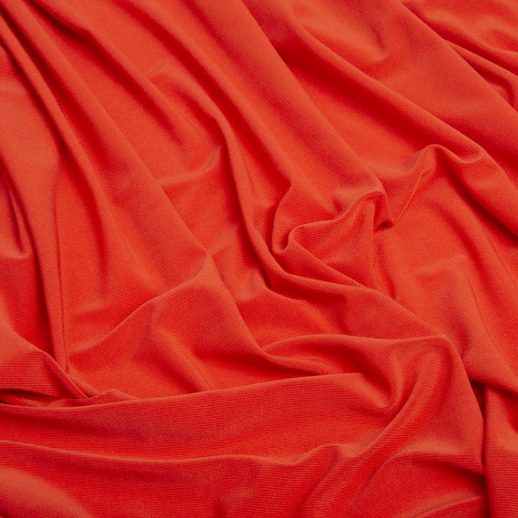 Fabric Knitwear Oil морква , фото 2