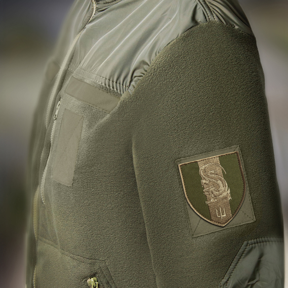 Velcro Patch Marine Infantry 7x8 cm хакі, фото 8