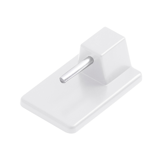 Mini sliding curtain rod 80 cm білий, фото 4