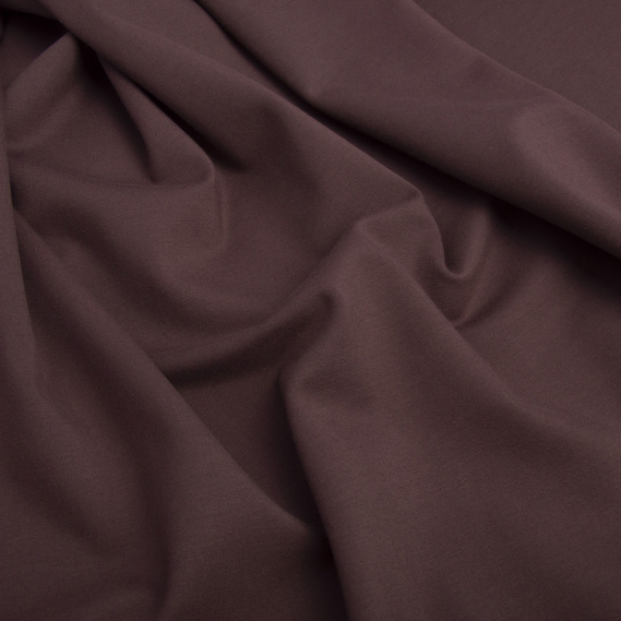 Solid color knitted fabric Prague, 620 g/m2 коричневий, фото 2