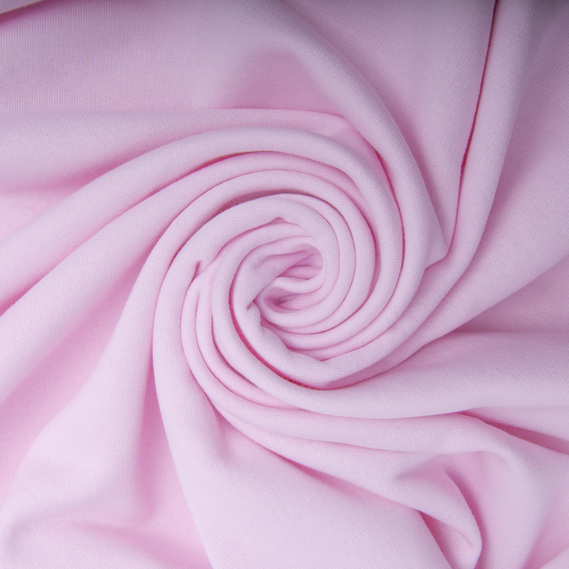 Тканина трикотаж трьохнитка  Сезон ніжно рожевий, фото 1 Тканина трикотаж трьохнитка  Сезон ніжно рожевий, фото 1