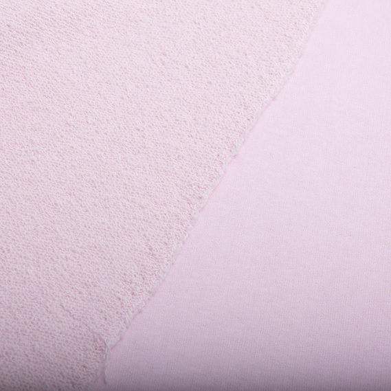 Тканина трикотаж трьохнитка  Сезон ніжно рожевий, фото 4 Тканина трикотаж трьохнитка  Сезон ніжно рожевий, фото 4