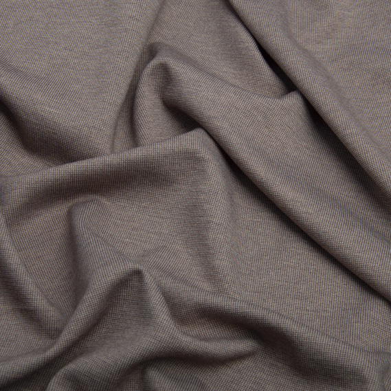 Тканина трикотаж Сімона темний беж, фото 2 Тканина трикотаж Сімона темний беж, фото 2