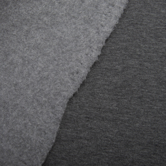 Трикотаж трехнитка с начесом т/меланж, фото 3