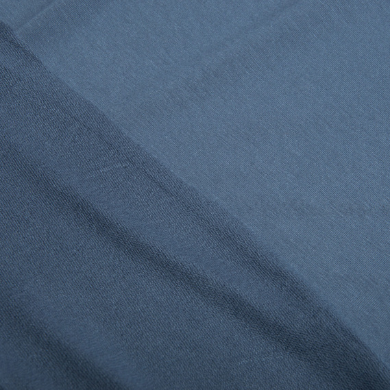 Knitted fabric French terry V-6 денім, фото 3