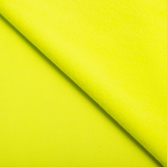 Knitted fleece fabric Juventus лимон, фото 3
