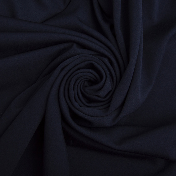 Knitted fleece fabric Juventus темно синій, фото 1