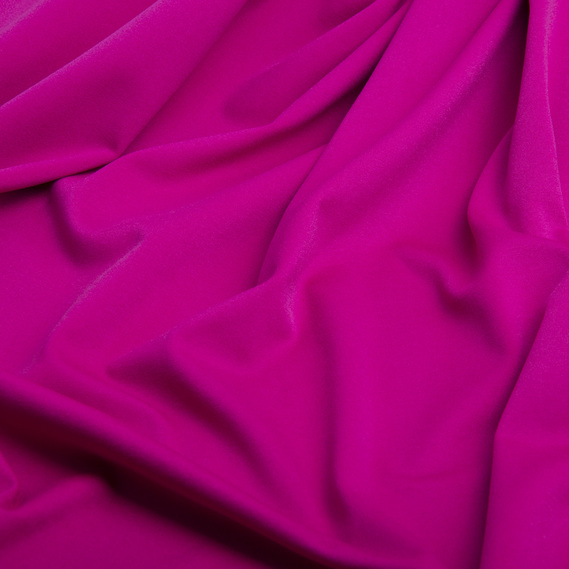 Knitted fleece fabric Juventus малина, фото 2