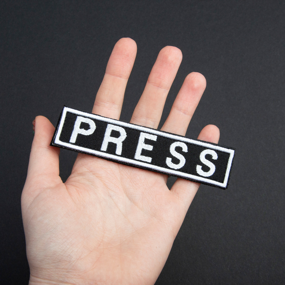 Media Press Velcro Patch Set 8x25, 2.5x11.5, and 5x9 cm - Stylish Expression of Media Affiliation, фото 7