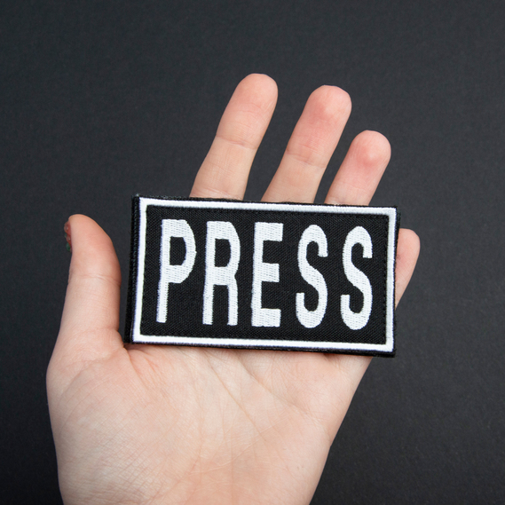 Media Press Velcro Patch Set 8x25, 2.5x11.5, and 5x9 cm - Stylish Expression of Media Affiliation, фото 8