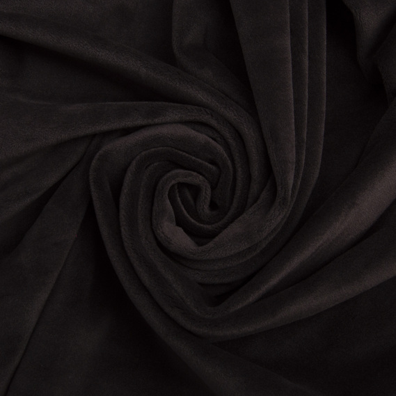 Тканина трикотаж однотонний Вельбо V-1264 т/шокол., фото 1 Тканина трикотаж однотонний Вельбо V-1264 т/шокол., фото 1