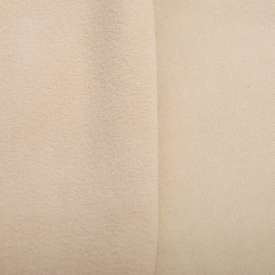 Тканина трикотаж фліс Juventus пісок, фото 3