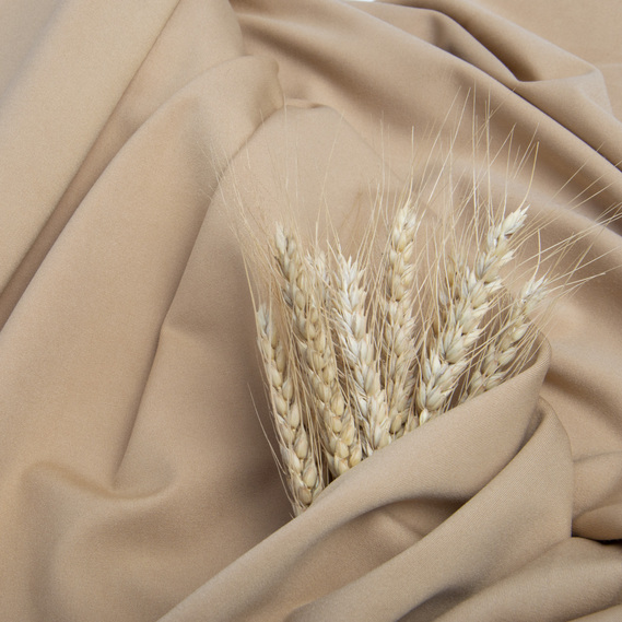 Тканина трикотаж фліс Juventus пісок, фото 4