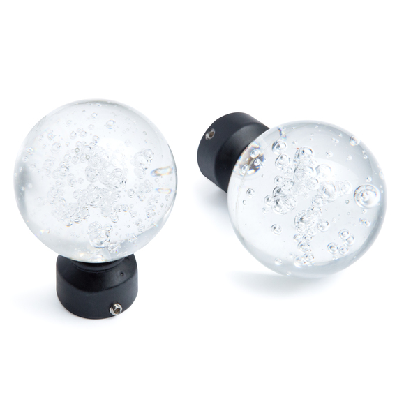 The cornice is ready-made (set), rod 240 cm d19 mm black, фото 6